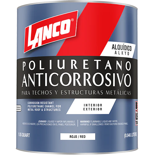 Lanco Esmalte Anticorrosivo de Poliuretano para Techos y Estructuras Metálicas - Image 8
